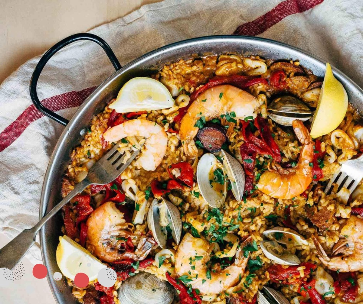 Platos inspirados en recetas del mundo