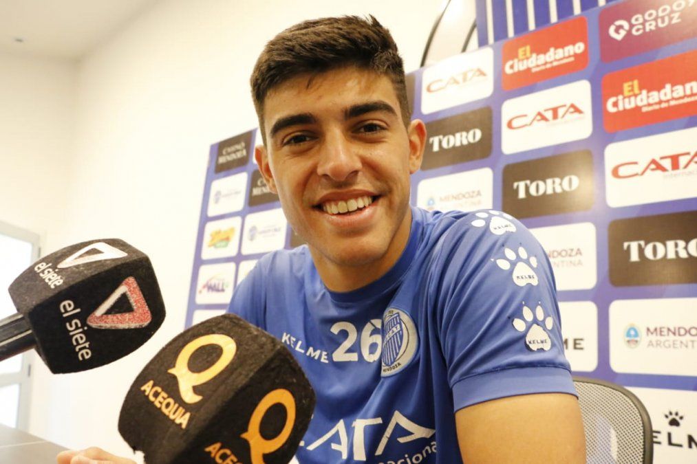 Juan Brunetta podr&iacute;a irse al f&uacute;tbol europeo si Godoy Cruz llega a un acuerdo con el Genk de B&eacute;lgica.