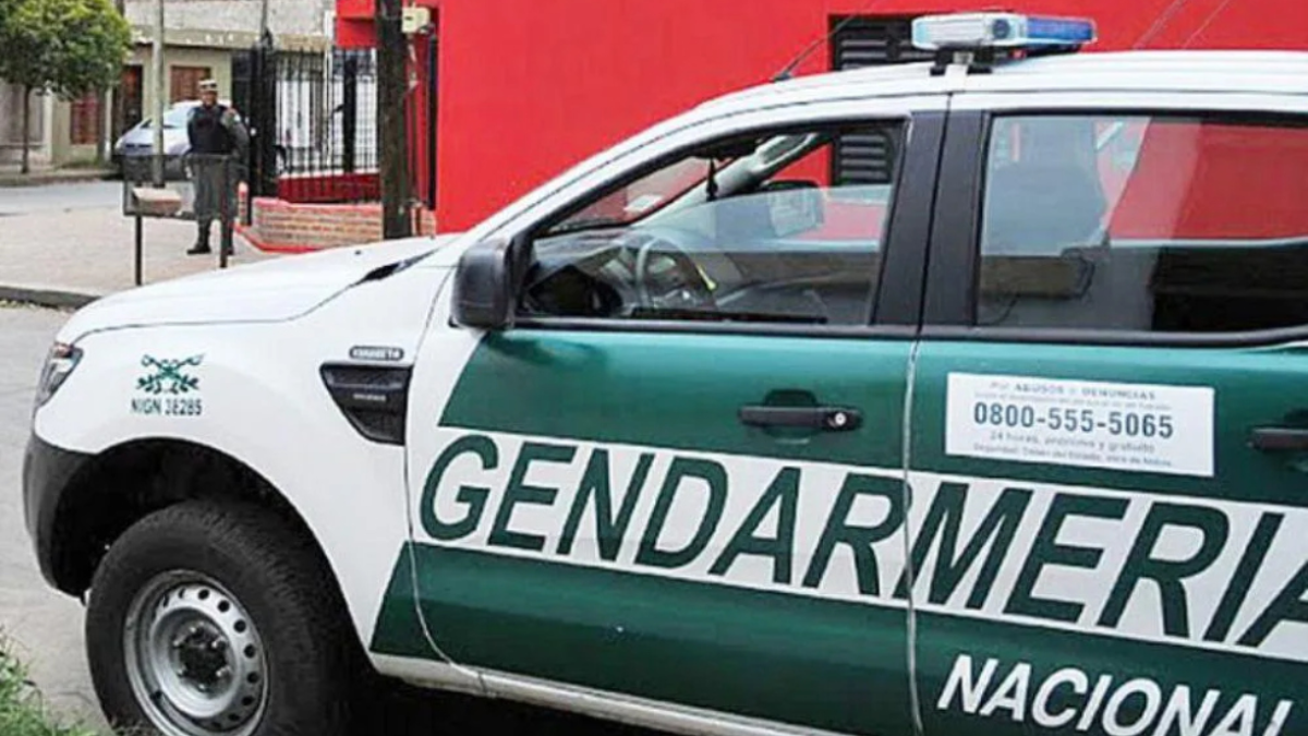 Gendarmería Nacional intervino tras el llamado del pasajero