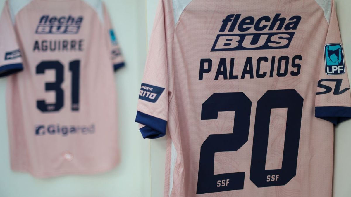 El vestuario de Unión listo para el partido vs. Lanús.