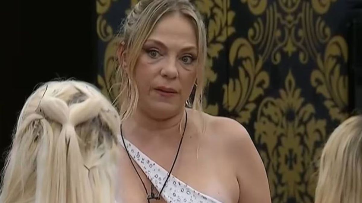 La cara de Tamara Paganini cuando le preguntaron por Marcelo Corazza en Gran Hermano. La cara de Tamara Paganini cuando le preguntaron por Marcelo Corazza en Gran Hermano.