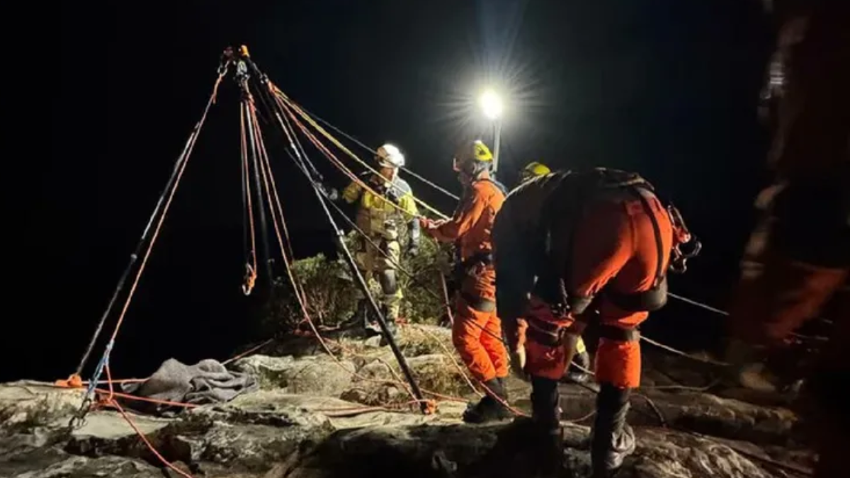 Una nena perdió la vida al precipitarse desde el Cañón Fortaleza, en Brasil. Los equipos de emergencia trabajaron por más de 10 horas para recuperar el cuerpo.