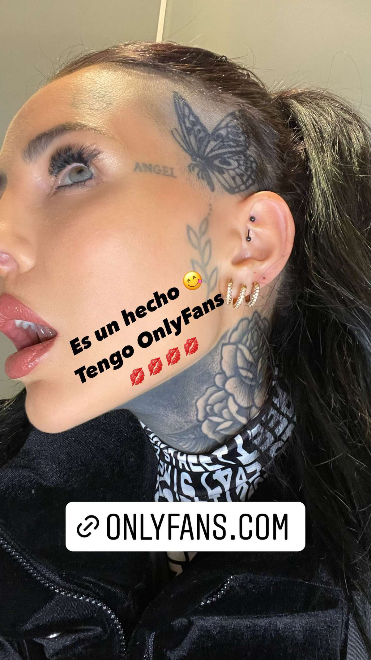 La publicaci&oacute;n con la que Cande Tinelli anunci&oacute; que tendr&aacute; una cuenta en OnlyFans. (Foto: Instagram / candelariatinelli)