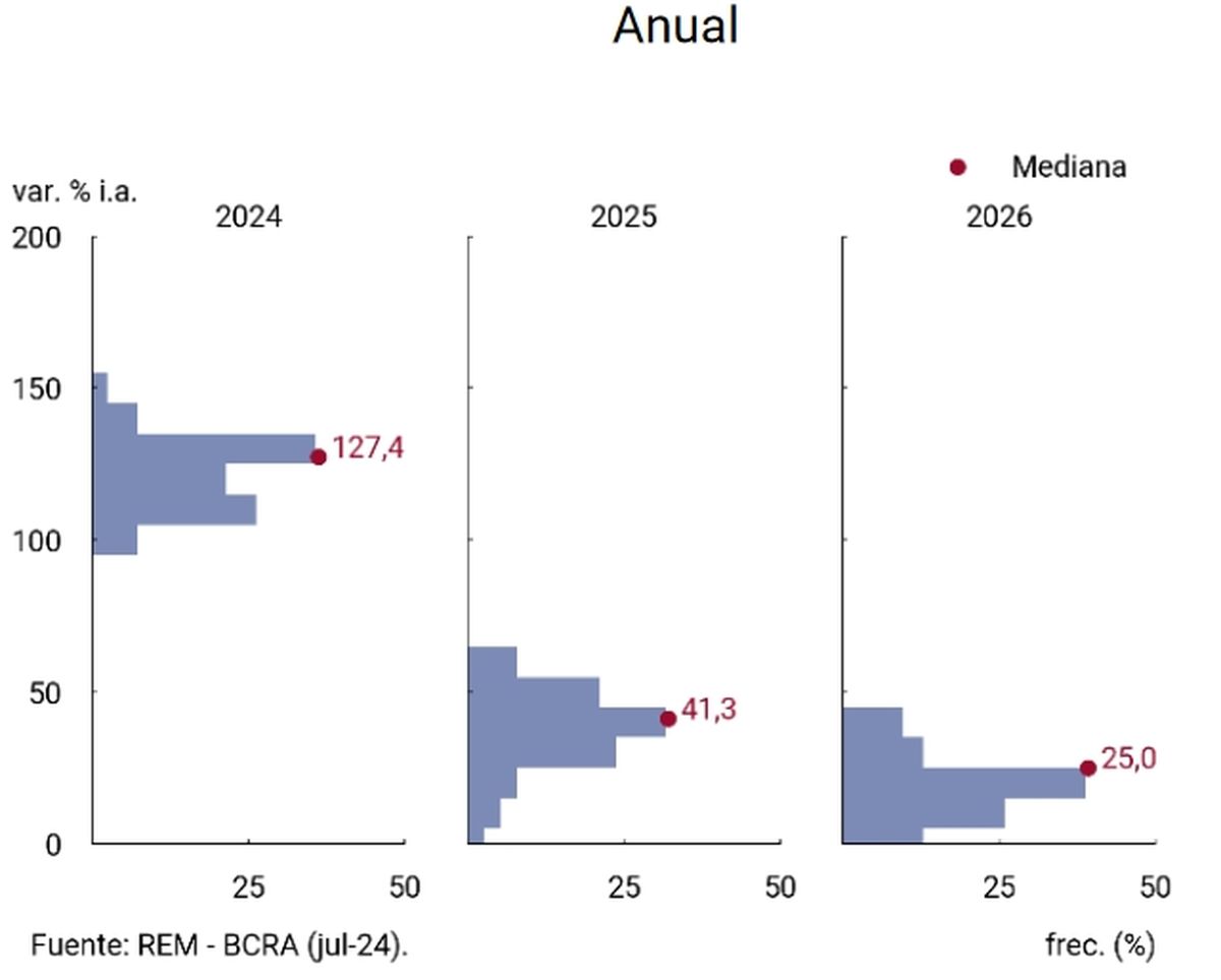Fuente: REM - BCRA Fuente: REM - BCRA