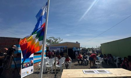 Este martes se inauguraron nuevas viviendas construidas con la ayuda del Movimiento Los Sin Techo en el barrio Las Lomas. Este martes se inauguraron nuevas viviendas construidas con la ayuda del Movimiento Los Sin Techo en el barrio Las Lomas.