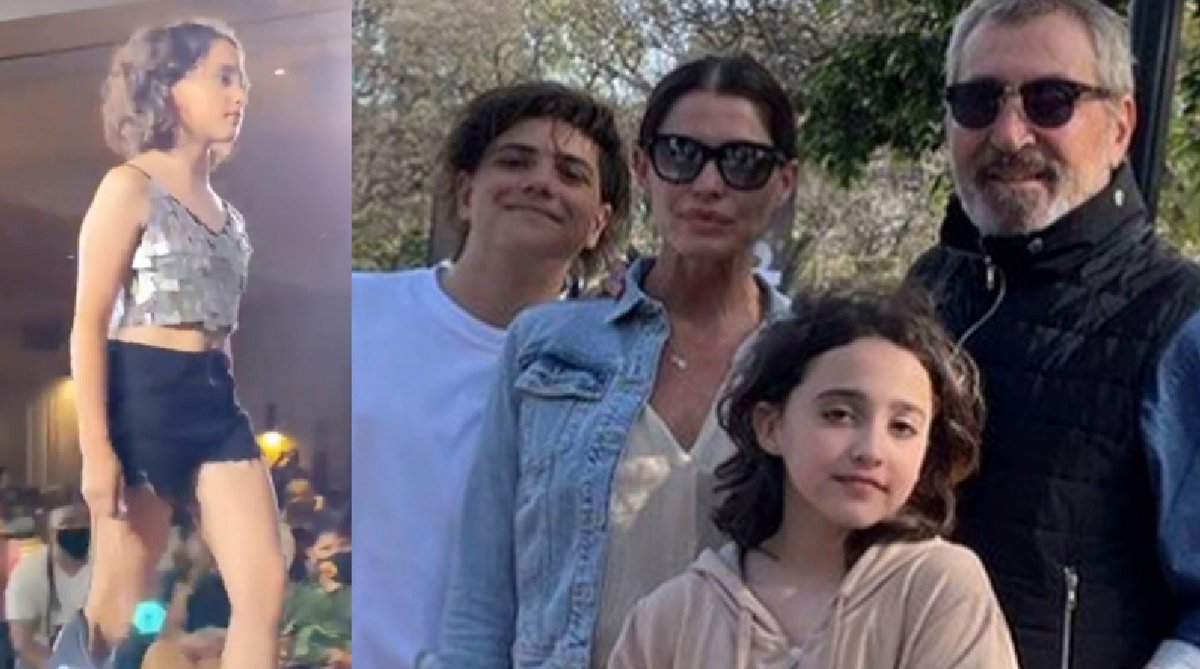 Lola, hija de&nbsp;Pamela David&nbsp;y&nbsp;Daniel Vila, hizo su&nbsp;estreno en las pasarelas&nbsp;desfilando para la muestra de la&nbsp;agencia de Anam&aacute; Ferreira.