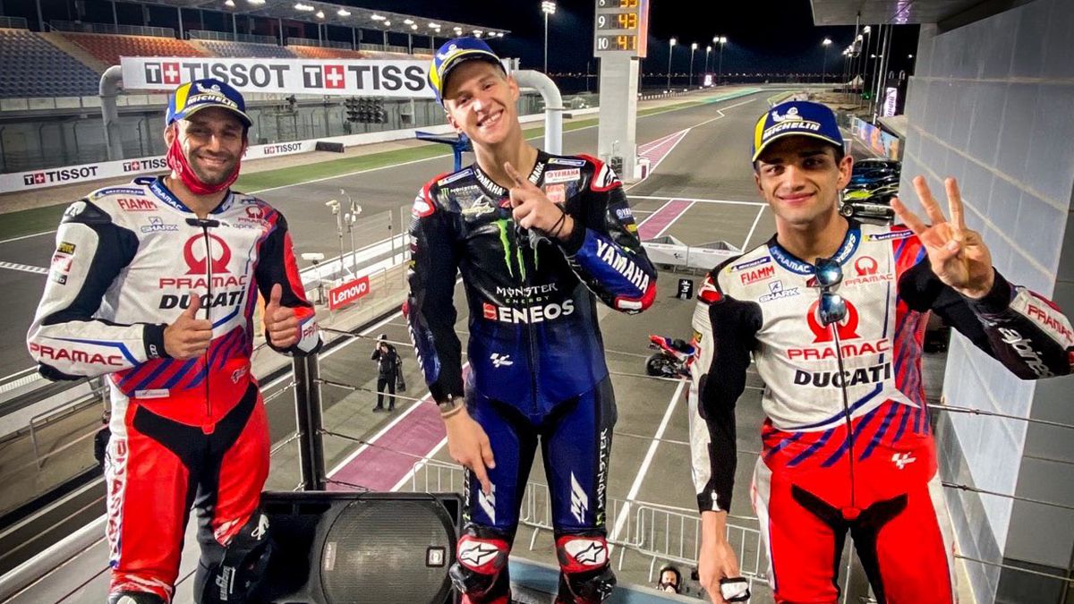 Fabio Quartararo se impuso en Doha y se quedó con la segunda fecha del MotoGP. Zarco y Jorge Martín completaron el podio.