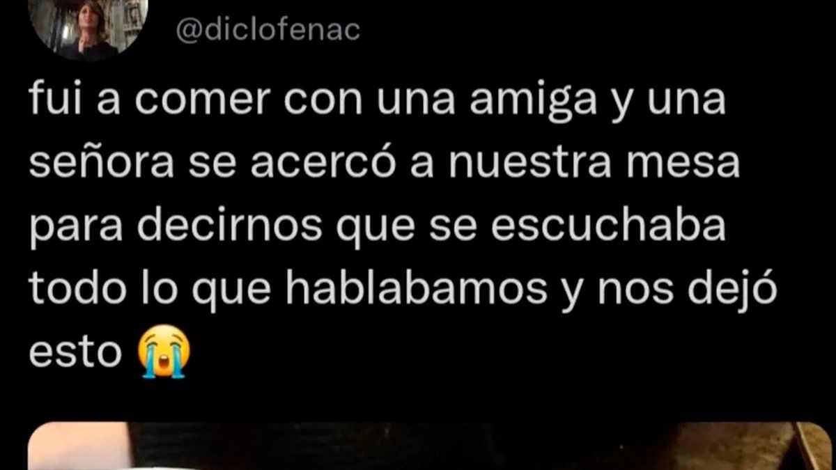El posteo se volvió rápidamente viral en las redes sociales.