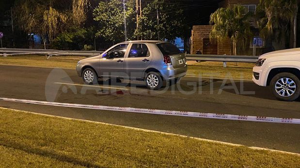 El hecho se produjo en inmediaciones de ruta 1 y calle San Martín, en el ingreso a la ciudad de Rincón.