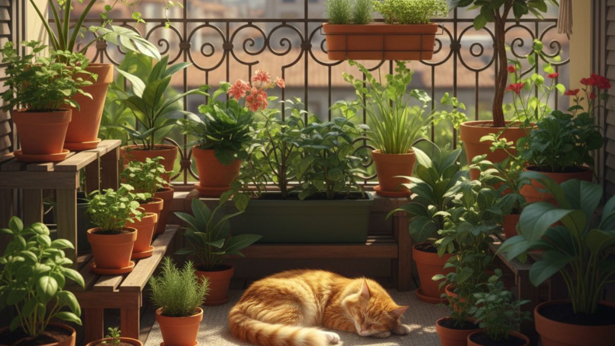 Las plantas seguras para tener en el balcón si tenés gatos.