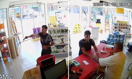 cayo un ladron serial de pinturerias: cometio siete asaltos en un mes cayo un ladron serial de pinturerias: cometio siete asaltos en un mes