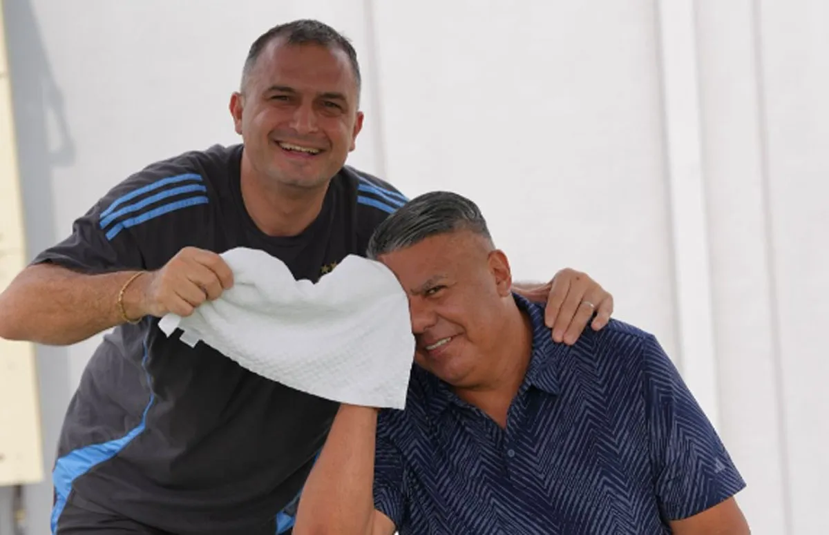 Viral: El posteo de Luciano Nakis tras las críticas por el polémico video con Chiqui Tapia en la Copa América.