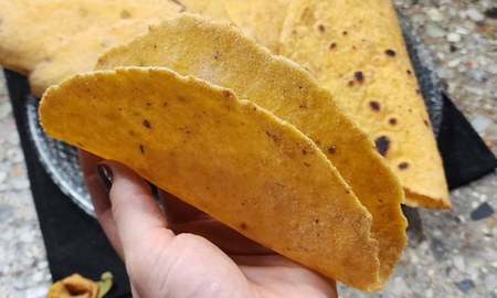 Masa de tacos de polenta sin TACC: la receta rápida y con 4 ingredientes que seguro tenés en casa Masa de tacos de polenta sin TACC: la receta rápida y con 4 ingredientes que seguro tenés en casa