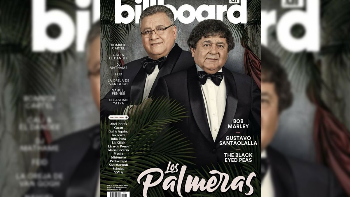 De Santa Fe al mundo: Los Palmeras hacen historia en la tapa de la revista Billboard
