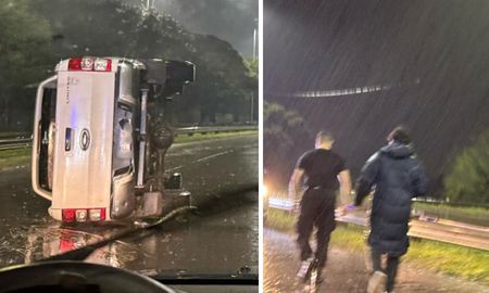 Vuelco en la Avenida de la Constitución Vuelco en la Avenida de la Constitución