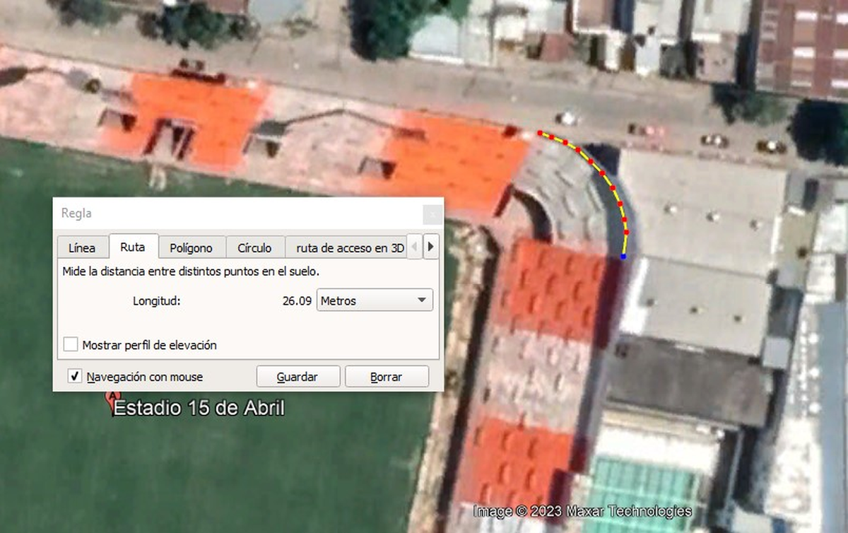 Codo entre la Pujato y cabecera