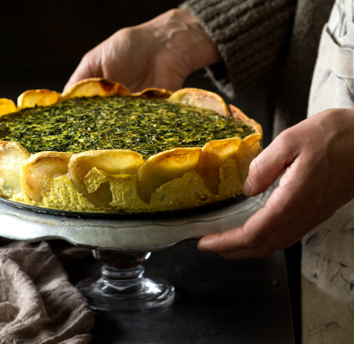 Guillermo Calabrese compartió su receta de tarteleta de espinacas sin TACC. Guillermo Calabrese compartió su receta de tarteleta de espinacas sin TACC.