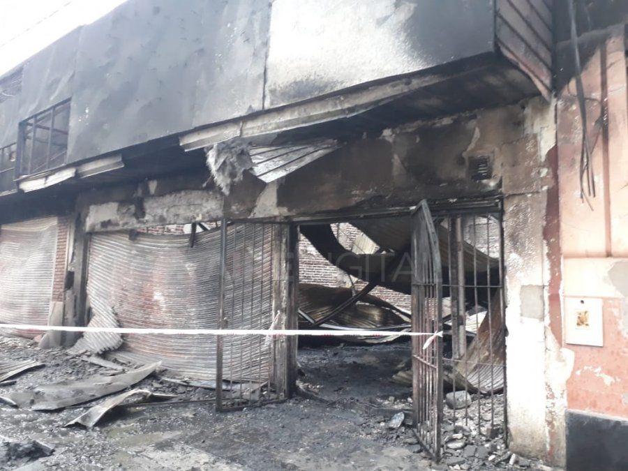 Incendio, el día después: trasladaron a Norma a casa de un familiar