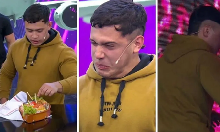 Por primera vez, Antúnez probó sushi y su reacción se hizo viral Por primera vez, Antúnez probó sushi y su reacción se hizo viral