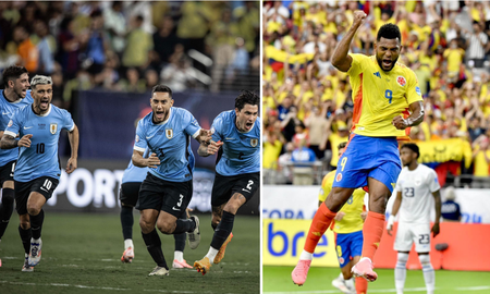 Uruguay y Colombia se enfrentan por las semifinales de la Copa América este miércoles 10 de julio desde las 21 horas. Uruguay y Colombia se enfrentan por las semifinales de la Copa América este miércoles 10 de julio desde las 21 horas.