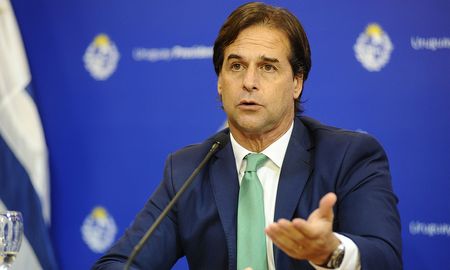 El presidente de Uruguay, Luis Lacalle Pou. El presidente de Uruguay, Luis Lacalle Pou.