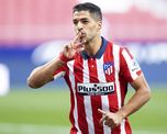 Sólo 20 minutos le alcanzaron a Luis Suárez para marcar sus primeros dos goles con el Atlético Madrid ante el Granada. Sólo 20 minutos le alcanzaron a Luis Suárez para marcar sus primeros dos goles con el Atlético Madrid ante el Granada.