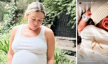 Sofía Pachano le dio la bienvenida a su primer hijo, Vito. Sofía Pachano le dio la bienvenida a su primer hijo, Vito.