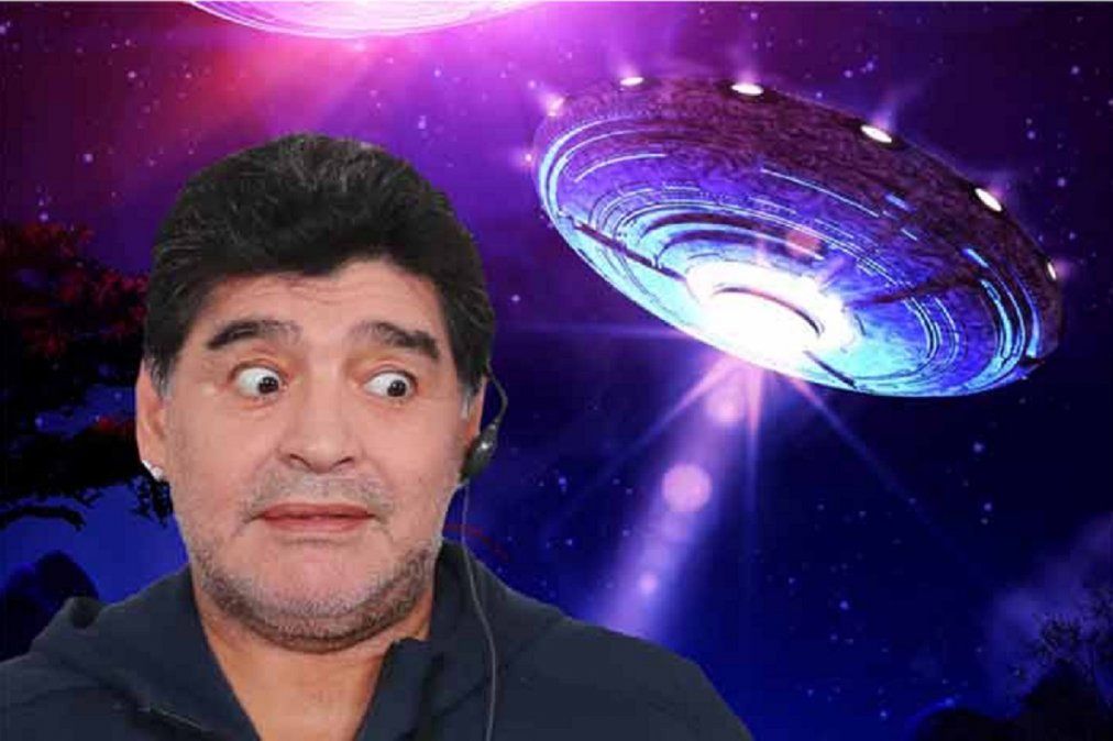 Diego Maradona dijo que fue secuestrado por extraterrestres