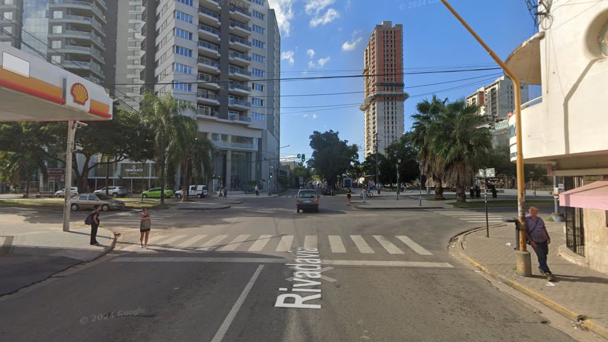 El robo del celular se dio en la intersección de Bulevar y Rivadavia