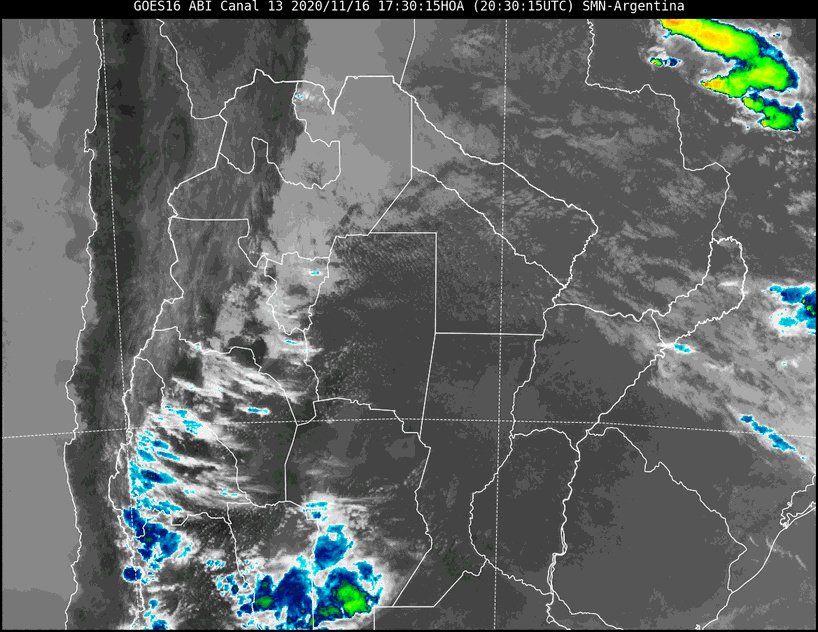 Una masa producirá nubosidad este martes en nuestra región sin probabilidades de lluvias.