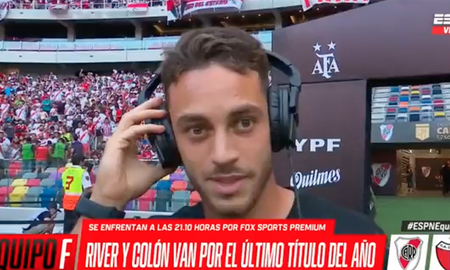 nahuel gallardo en la previa de river-colon: tengo sensaciones encontradas nahuel gallardo en la previa de river-colon: tengo sensaciones encontradas