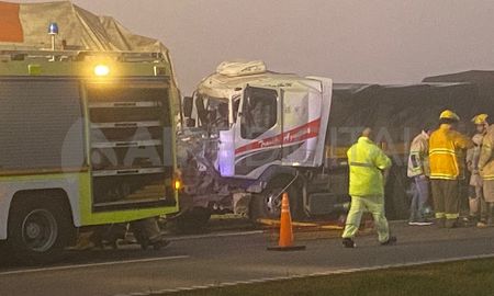 Dos muertos en la autopista Santa Fe- Rosario Dos muertos en la autopista Santa Fe- Rosario