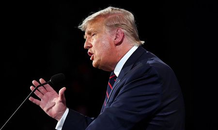 El candidato a la reelección, el republicano Donald Trump. El candidato a la reelección, el republicano Donald Trump.