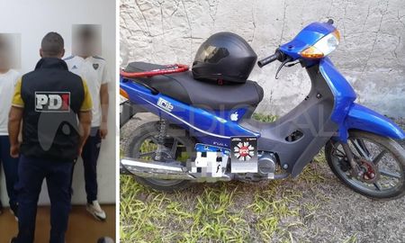 Dos hombres detenidos por el robo de una moto en Esperanza Dos hombres detenidos por el robo de una moto en Esperanza