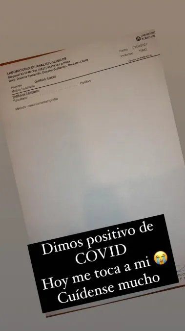 Ya había comunicado la suspensión de su casamiento.