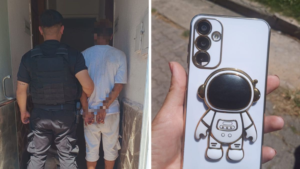 La mujer manifestó que el individuo le había sustraído el celular momentos antes.&nbsp;