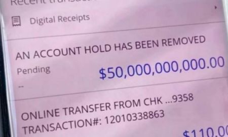 Una pareja recibió 50 mil millones de dólares en su cuenta bancaria por error Una pareja recibió 50 mil millones de dólares en su cuenta bancaria por error