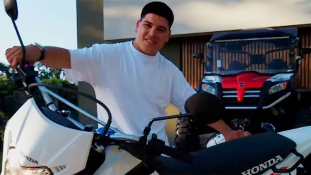 Thiago Medina continúa en observación tras el accidente que sufrió en moto.