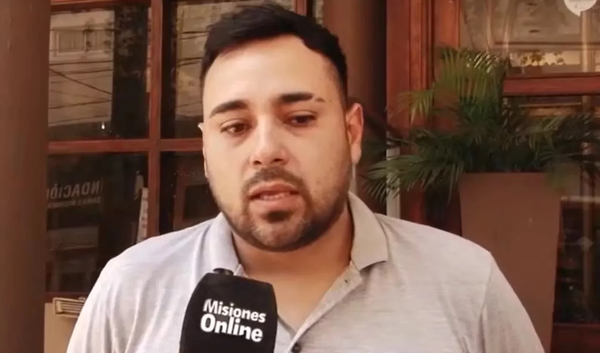 Matías Emanuel Medina denunció en una comisaría de Posadas, Misiones, a la madre de su hijo por maltrato infantil.