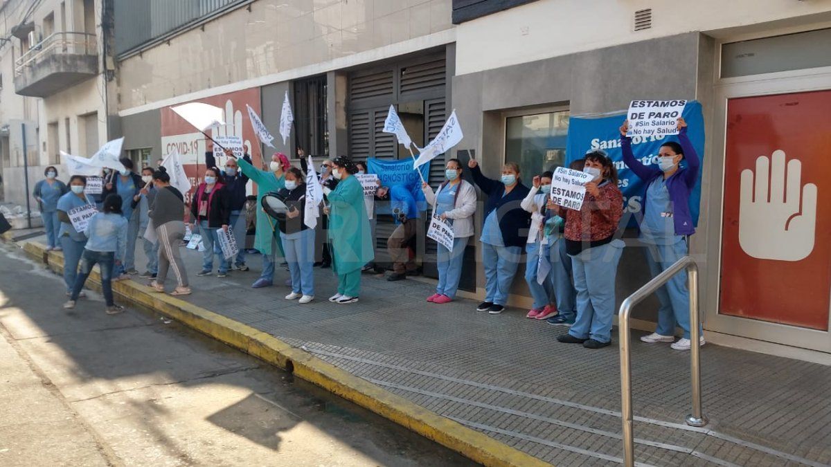 La medida obedece a un plan de lucha de los trabajadores del sector privado y se realizará jueves y viernes.