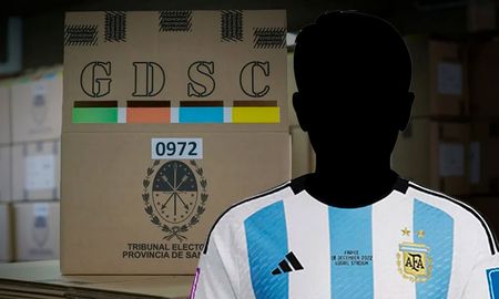 Un candidato quiere participar con la camiseta de la Selección en las elecciones de Santa Fe 2023. Un candidato quiere participar con la camiseta de la Selección en las elecciones de Santa Fe 2023.