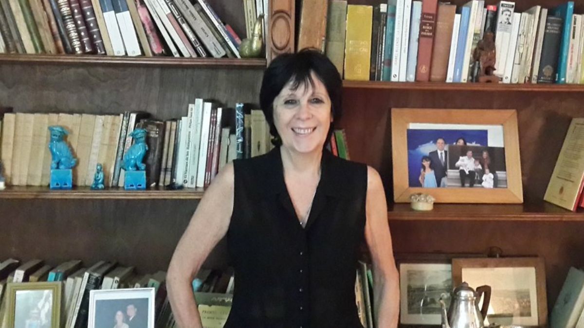 Ana María Borzone, doctora en Filosofía y Letras egresada de la Universidad de Buenos Aires (UBA), investigadora principal del Conicet. Ana María Borzone, doctora en Filosofía y Letras egresada de la Universidad de Buenos Aires (UBA), investigadora principal del Conicet.