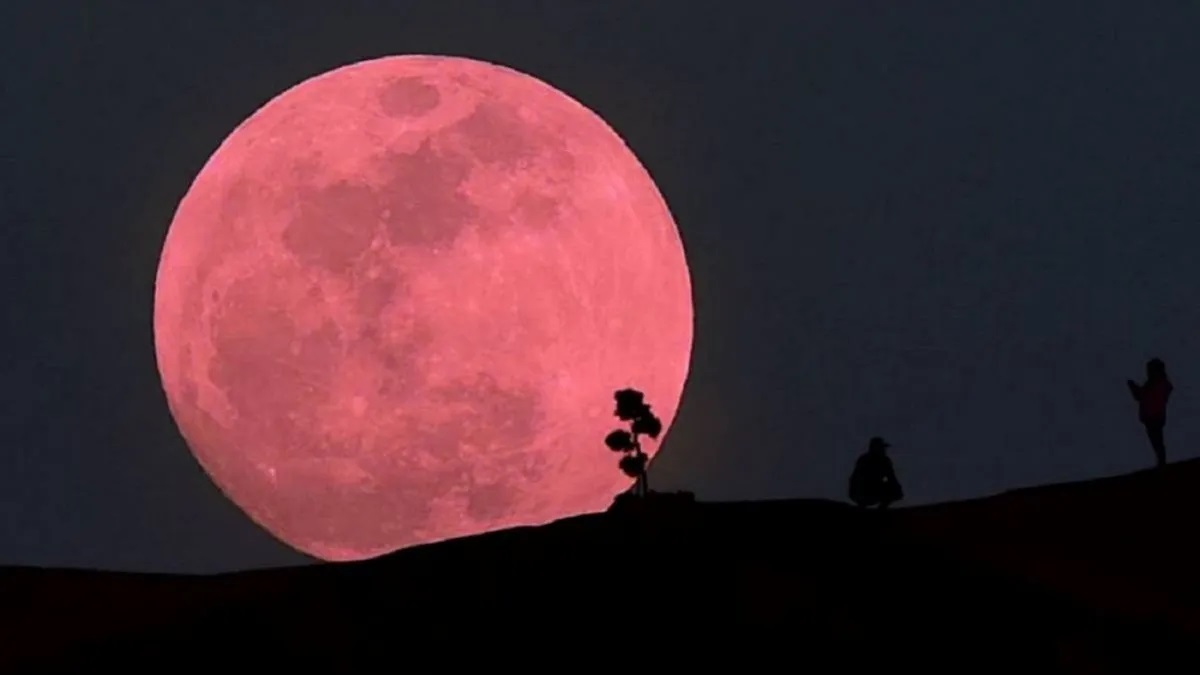 Luna llena rosa el fenómeno de abril que no te podés perder