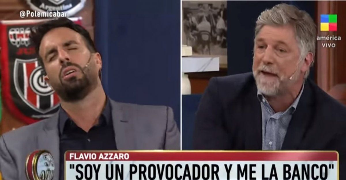 Horacio Cabak estuvo en Polémica en el bar y habló del conflicto con Flavio Azzaro.