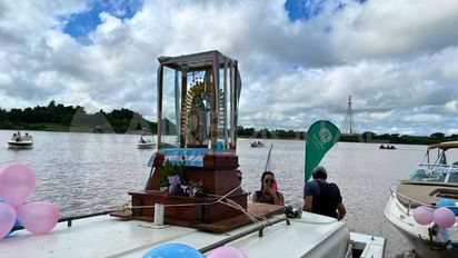 Santa Fe se prepara para una nueva procesión náutica de la Virgen de Guadalupe