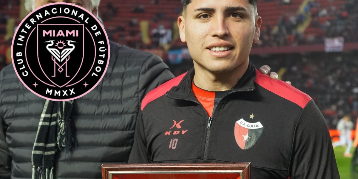 Facundo Farías se despidió de Colón en la previa del partido ante Tigre para seguir su carrera en el Inter Miami junto a Lionel Messi. Facundo Farías se despidió de Colón en la previa del partido ante Tigre para seguir su carrera en el Inter Miami junto a Lionel Messi.