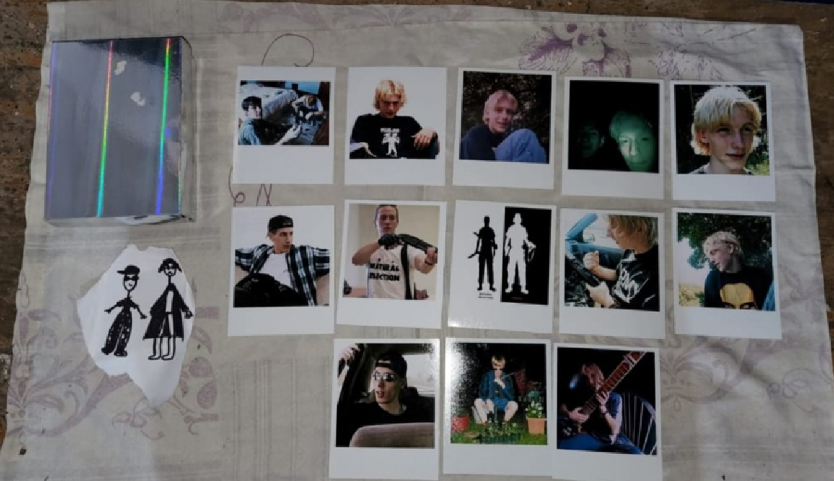 En la casa del hombre, además de arma y munición, encontraron fotografías de los autores de la masacre de Columbine