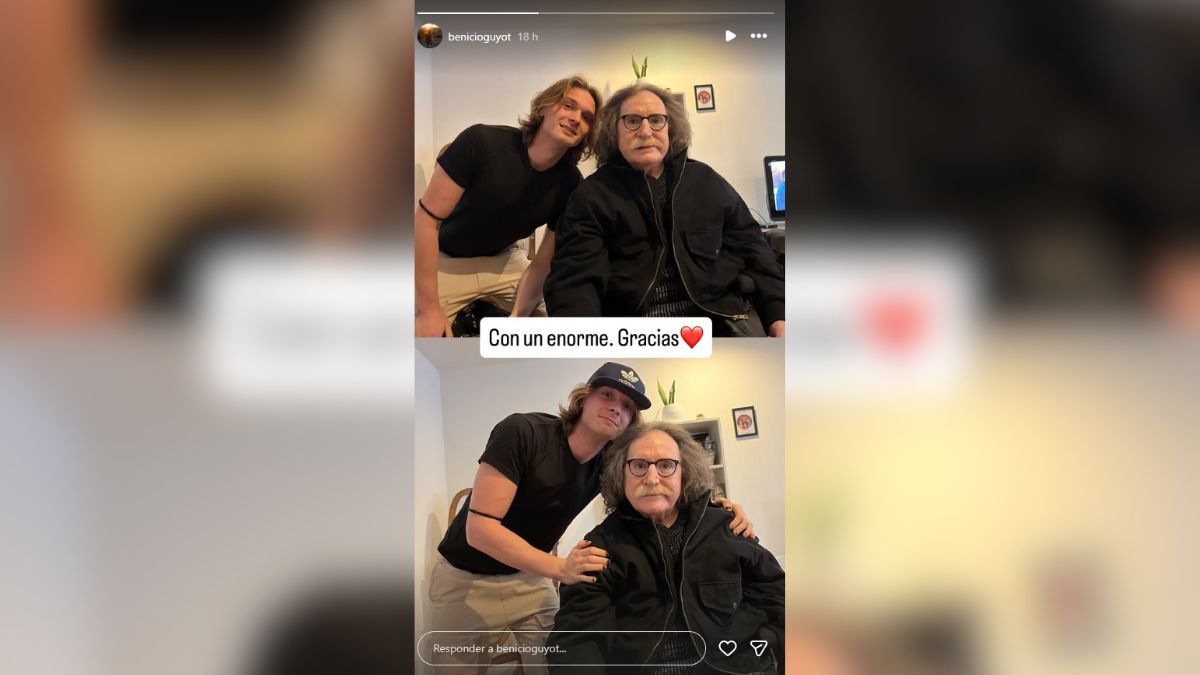 Tras la trágica pérdida de su madre, Benicio Guyot se refugió en el afecto de Charly García y agradeció el masivo apoyo del público. Tras la trágica pérdida de su madre, Benicio Guyot se refugió en el afecto de Charly García y agradeció el masivo apoyo del público.