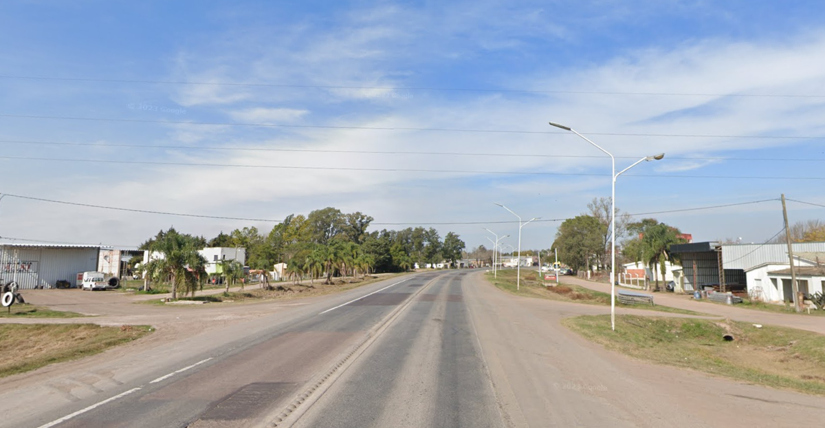 Baches y arreglos emparchados: así luce la ruta 11 a la altura de Gobernador Crespo.