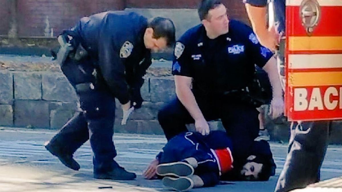 Así detenían a Saipov el día del atentado.